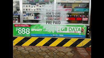 Philippines - How to Add Pre Paid Smart Load to Your Unlocked Cell Phone