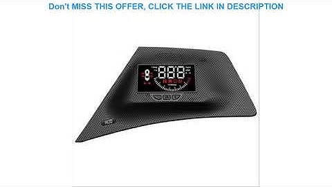 Car Electronics Full Function Car HUD Head Up Display on The Windshield Projector for Mitsubishi E