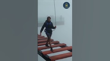 Breaking glass bridge 😲 | The Amazing World #shorts