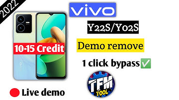 How to Vivo Y22S Demo Remove | demo remove vivo all 2022 | vivo y02s/y21t/y22s demo mode bypass tfm