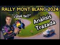 Analizamos / Comparamos trazadas RALLY MONT BLANC 2024