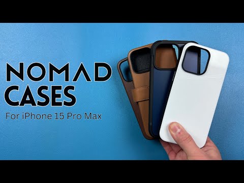 iPhoneアクセサリー NOMAD ModernLeatherFolio iPhone 15Pro Modern Leather Folio - iPhone 15 Pro | Black | Nomad Leather
