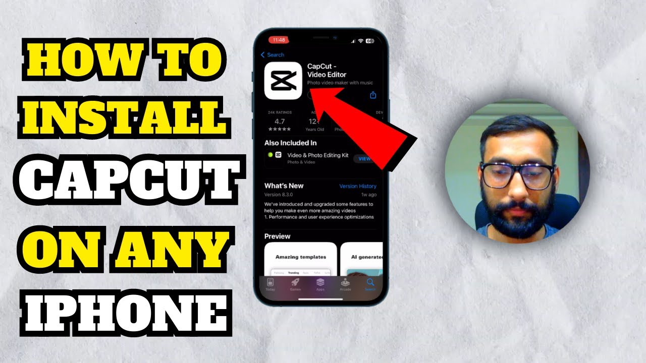 How to Download CapCut app on any iPhone in India  Fix CapCut not showing in Appstore 