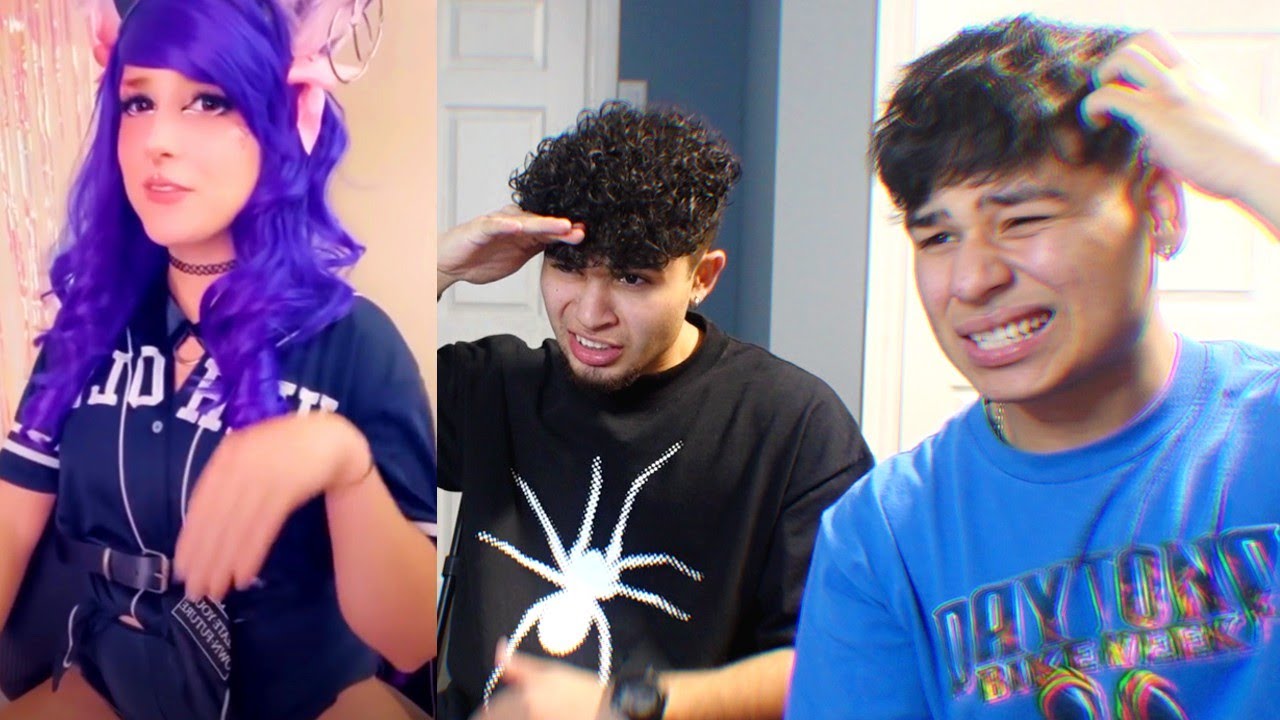 REACTING TO CRINGE/FUNNY VIDEOS ft. REY