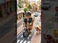 "Oyen Learns Traffic Lights Before Riding a Motorcycle 🐱🏍️"