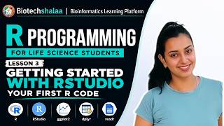 Lesson 3: Getting Started with RStudio | Your First R Code