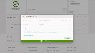 AXIS Camera Station - moving license to a new server