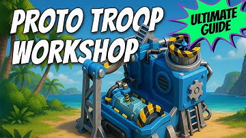Boom Beach Proto Troop RANKS and FULL Workshop Guide!