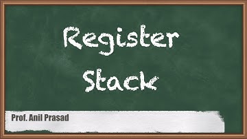 Register Stack - CPU Architecture - Computer Organisation and Architecture