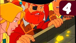 Barba Roja  Ep.04  EL TESORO PIRATA, Dibujos animacion aventuras
