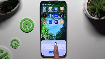 How to Customize Icons in Honor 200 Lite - Change Icon Size
