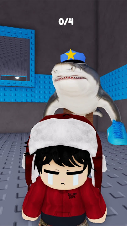 Run away from orcarelo orcala 🦈 #roblox #robloxedit #tungtungtungsahur #funny #obby #shorts