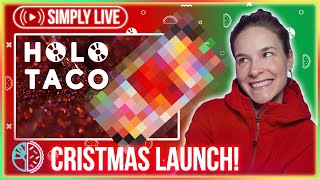 Holo Taco Cristmas REVEAL \& LAUNCH 🔴LIVE 👀🎄