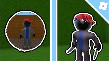 How to get the "A SAD DAY..." BADGE + MORPH/SKIN in PIGGY RP CUSTOMS! | Roblox