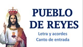 Video thumbnail of "PUEBLO DE REYES, letra y acordes."