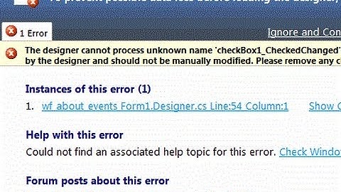 Visual Studio C# Event Tutorial - Prevent Possible Data Loss Before Loading the Designer
