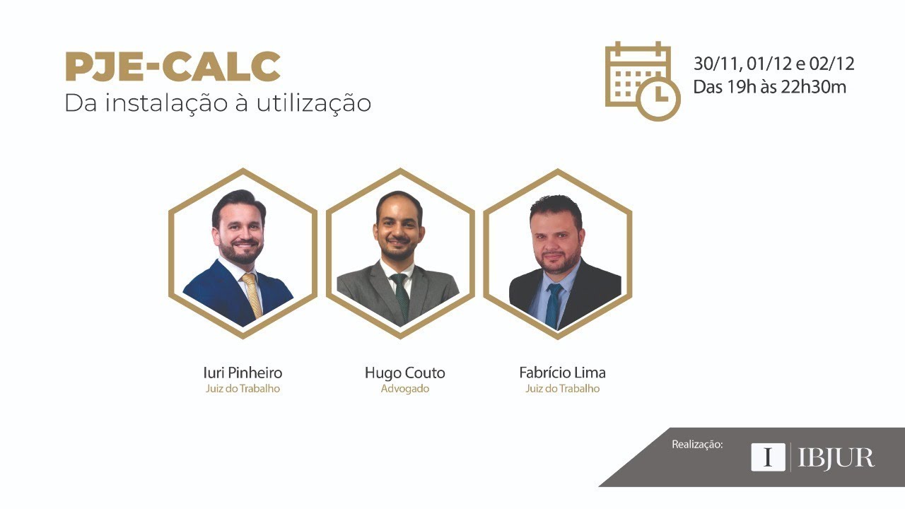 Instalação PJE Calc Cidadão - Imersão Pje-Calc