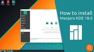 How to install Manjaro KDE 18.0