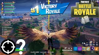 "Achieving Victory in Fortnite with Unconventional Strategies!"