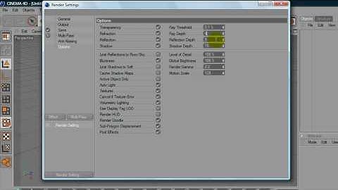 How to make an intro using CINEMA 4D (part1: render settings)