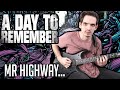 A Day To Remember | Mr. Highway's Thinking About The End | GUITAR COVER (2021) + Screen Tabs