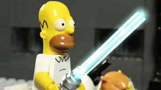 LEGO Simpsons vs Star Wars