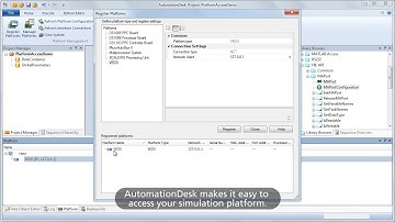 dSPACE AutomationDesk Platform Access