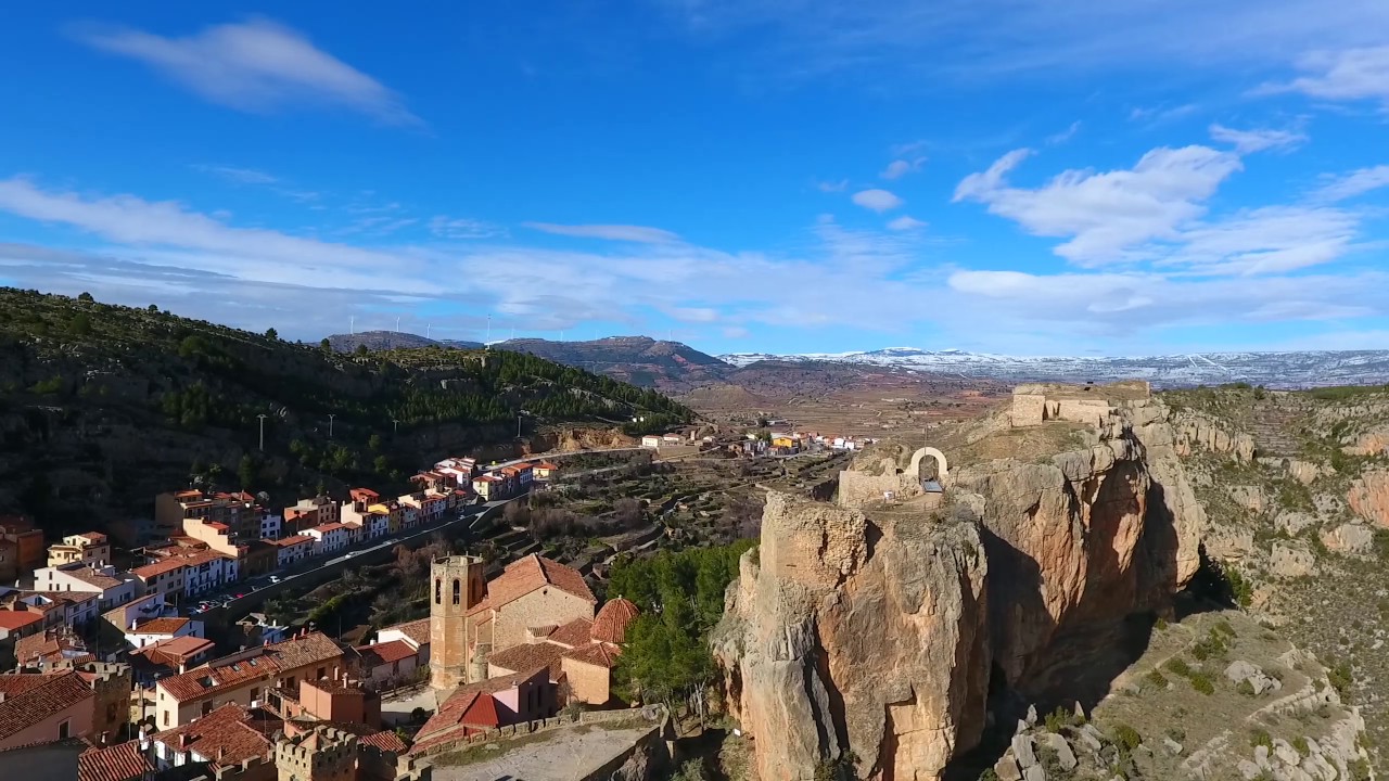 ALPUENTE (VALENCIA) -CASTILLO DESDE EL AIRE // A SPANISH CASTLE FROM THE AIR