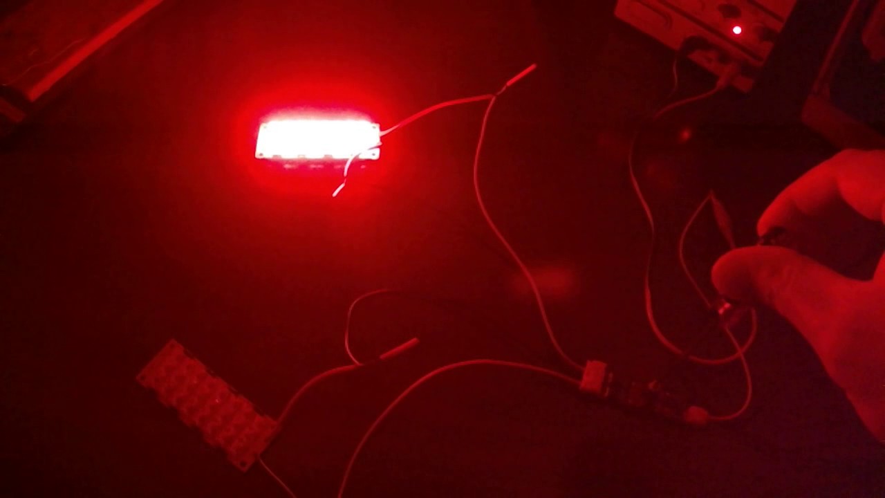 Bright Dual High Power LED Flasher Strobe Board 5Amps 171048 YouTube