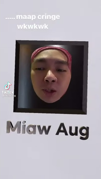 Filter intro Miawaug |bikin ngakak ekspresi Miawaug