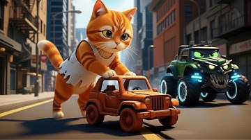 Shocking! The poor kitten has the Transformer !#shorts #cat #ai #story #kitten #autobots