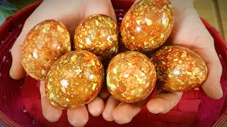 The most beautiful Easter eggs are painted with natural colors grandmothers painted with onion skins