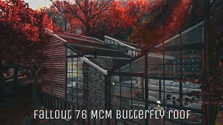 🔸️Fallout 76 mcm butterfly roof🔸️