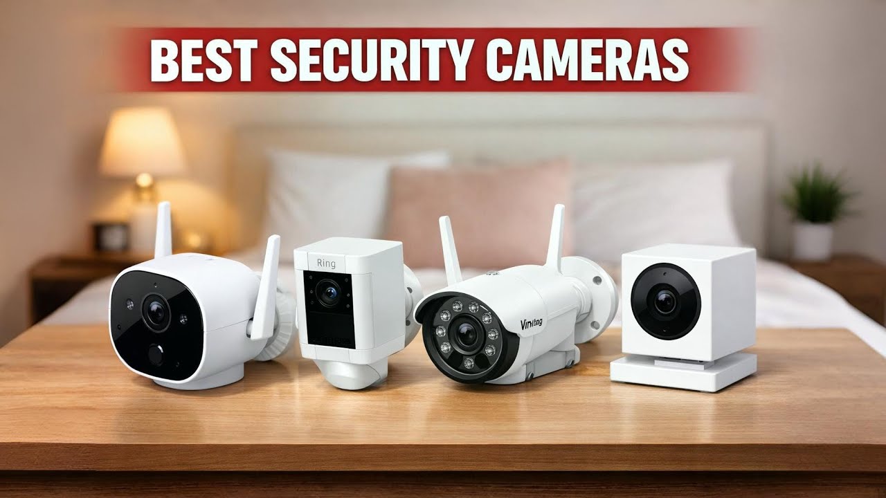 Top 5 Best Security Cameras 2026 – Protect Your Home Easily - YouTube
