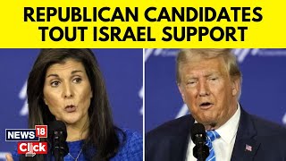 US News | US Presidential Candidates Speak At Jewish Coalition | Donald Trump | News18 | N18V