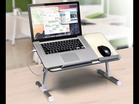 Laptop Cooling Table From Aluratek Review Youtube