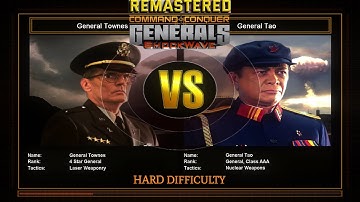 Laser General Challenge 6 (VS Nuke) | Hard Difficulty | C&C Generals Shockwave Remastered