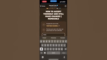 HOW TO ACCEPT YOURSELF AND STILL MAKE CHANGES /MEMEGIRLS #memefi #airdrop #tapcoin #bitcoin