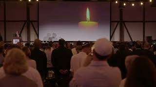 Shlomo Grofman says Kaddish prayer