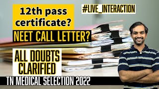 Students And Parents Doubts Clarified  Tn Medical Selection 2022 interactions