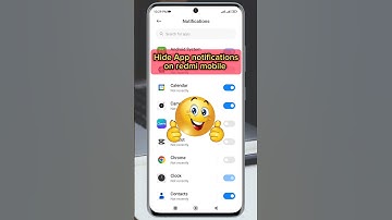 redmi mobile me app notification kaise band kare / hide apps notifications on redmi mobile#shorts