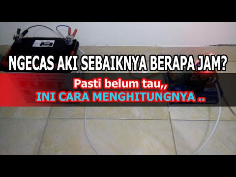 Cara charger accu mobil yang benar sekalian cara buat chargernya 100% berhasil. Dibuktikan dari arus. 