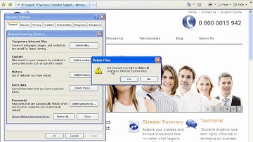 Delete all temporary files including internet cached files and cookies at least each month
