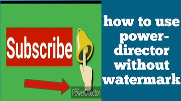 How to remove powerdirector watermark in powerdirector bundle version || TJG