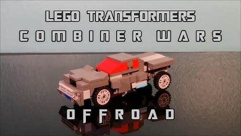 Lego Transformers Combiner Wars Offroad Menasor Part 5 By BX Brix