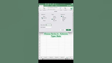 Auto-Write Dates in Excel in Seconds! 📅💡 Master This Simple Trick Now! #Excel #Shorts"