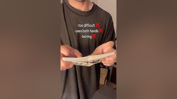 How to shuffle a deck of cards