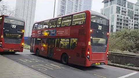Buses at Vauxhall Bus Station 21/12/2025