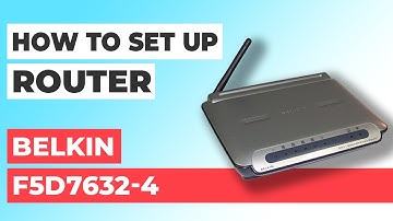 ✅ How to Setup BELKIN F5D7632-4 | How to Set Up Belkin F5D7632-4 WiFi Router
