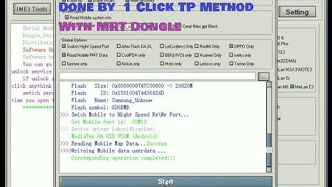 OPPO A83 Pin + FRP Unlock Done By  1 Click TP Method With MRT Dongle